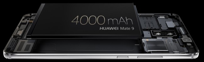Рабочее время Huawei Mate 9