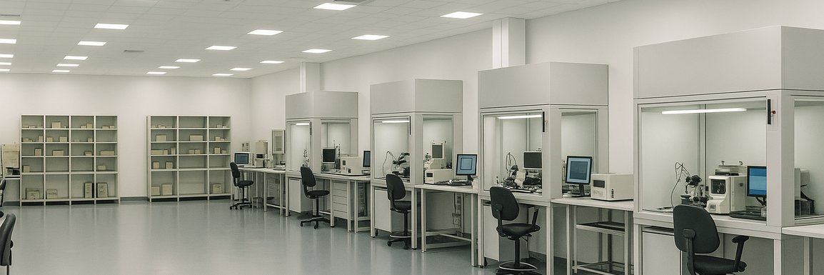 Лаборатория чистого помещения ISO-5